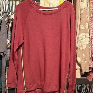 Stella & Dot Sweater with Side Zipper